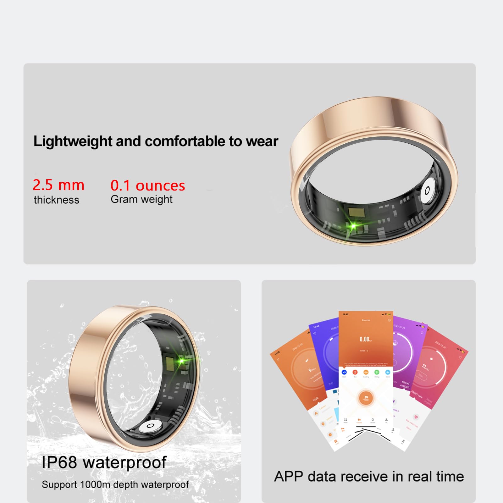 Smart Ring Health Tracker