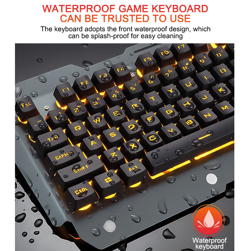 Ergonomic Wired Gaming Keyboard