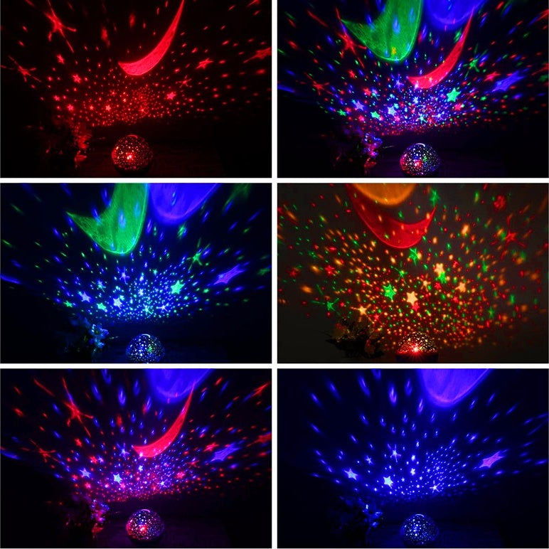 Rotate Romantic Sky Projector Night Light for Bedroom