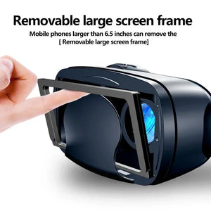 VRG Pro VR Glasses Virtual Reality Headset Devices Viar 3D Goggles AR Glasses Smart Lenses for 5-7'Smartphone Cell Phone