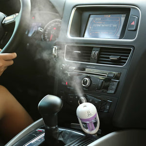 Universal Car Air Humidifier Air Purifier Aroma Diffuser Essential Oil Aromatherapy Diffuser Mist Maker Sprayer Car Accesories