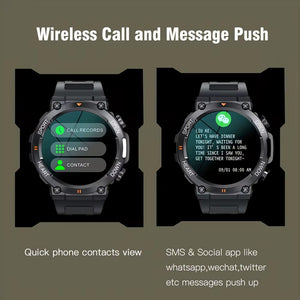 K56Pro Smart Watch for Men Heart Rate Blood Bluetooth Sport 400Mah Long Standby 1.39 Inch 360*360 HD Screen Outdoors Smartwatch