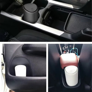 1PC Auto Car Garbage Can Car Trash Can Silicone Garbage Dust Case Holder Rubbish Bin Auto Organizer Storage Box Car Accesories