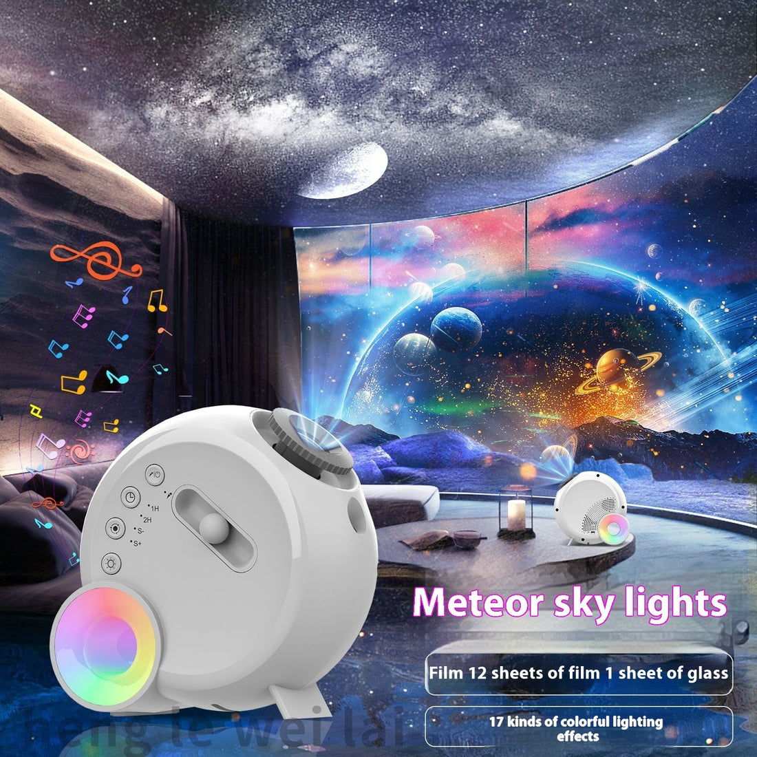 Star Light Bedroom Projector Lamp