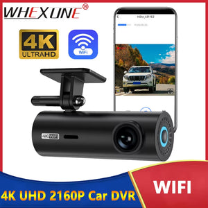 LF10 Front 4K Dashcam Loop Recording 3840*2160P Auto Overwriting Car Video Recorders Time Overprint Video Playback Dash Cams DVR