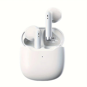 True Wireless Earbuds Purple in Ear Headphone with Charging Case Wireless Earbud Earbuds with Microphone for Work