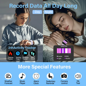 New Smart Watch 2.01 Inch Smart Watch Bluetooth Call Men Women IP68 Waterproof Sports Fitness Smart Watch