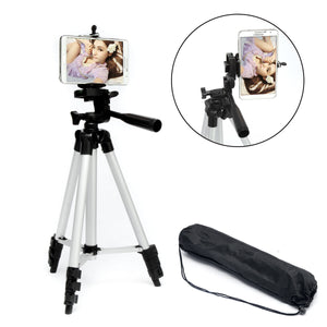 Professional Camera Tripod Stand Holder Mount for Cell Phone, Portable Tripod, Mobile Phone Live Stream Holder, Camera Tripod