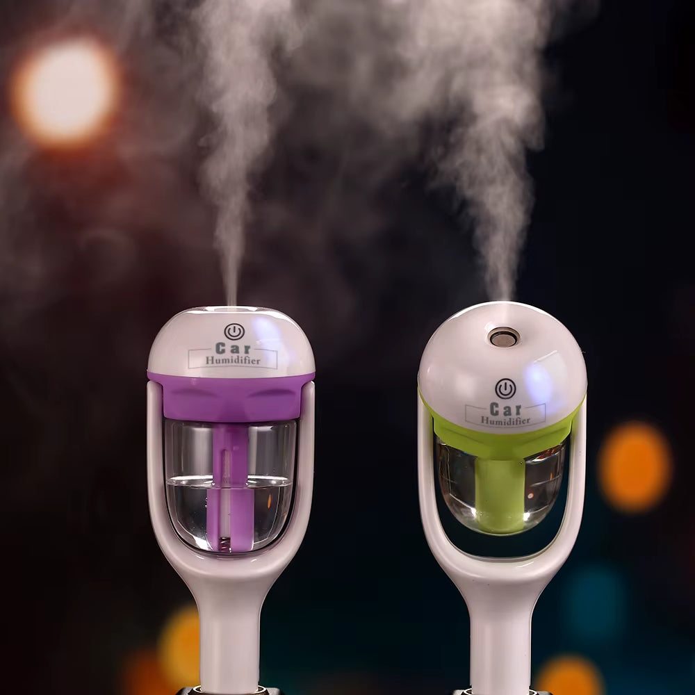 Universal Car Air Humidifier Air Purifier Aroma Diffuser Essential Oil Aromatherapy Diffuser Mist Maker Sprayer Car Accesories