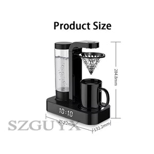 Automatic Coffee Machine Home Office Punching Tea Coffee Machine Small Mini American Drip Smart Coffee Machine