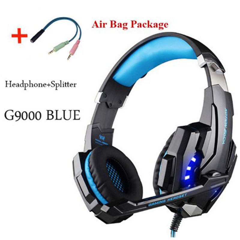 Wired Gaming Headset Sound Deep Bass 
