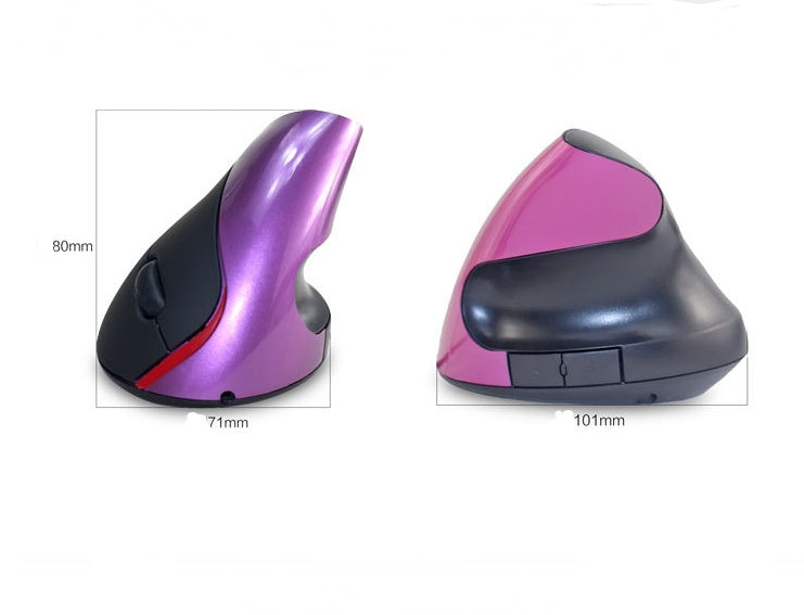 Wireless Vertical Ergonomic Grip Mouse