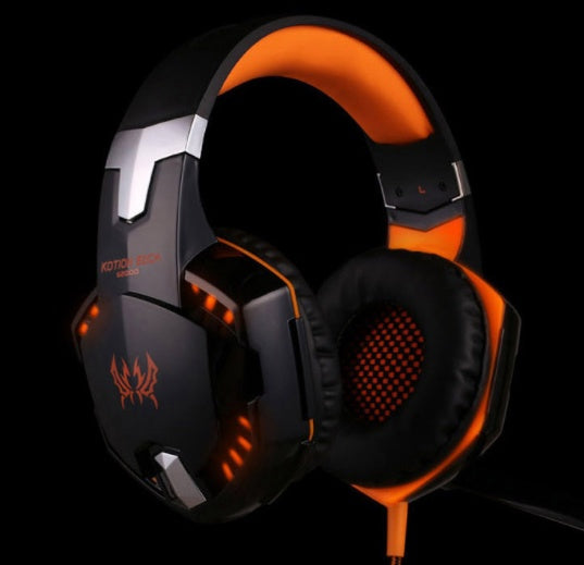 Wired Gaming Headset Sound Deep Bass 