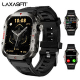 Smart Watch Bluetooth Voice Call Smart Watch with LED Flashlight Health Monitor Outdoor Sports Smart Watch