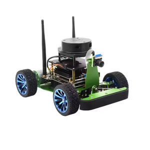 Jetracer ROS AI Kit Dual Controllers AI Robot Lidar Mapping Operated Robot Donkeycar Intelligence Toy Jetson Nano AI RC Car Race
