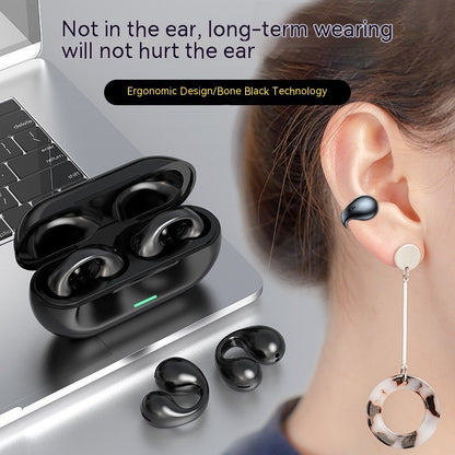 Wireless Ear Clip Bluetooth Headset