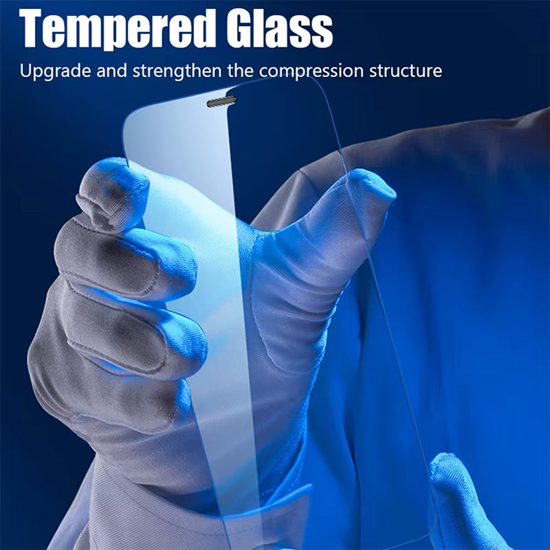 4PCS Tempered Glass for Iphone 14 Pro Max 14 plus 14Pro Screen Protector for Iphone 13 16 15 12 11 Pro Max 12Mini 13 Mini Glass