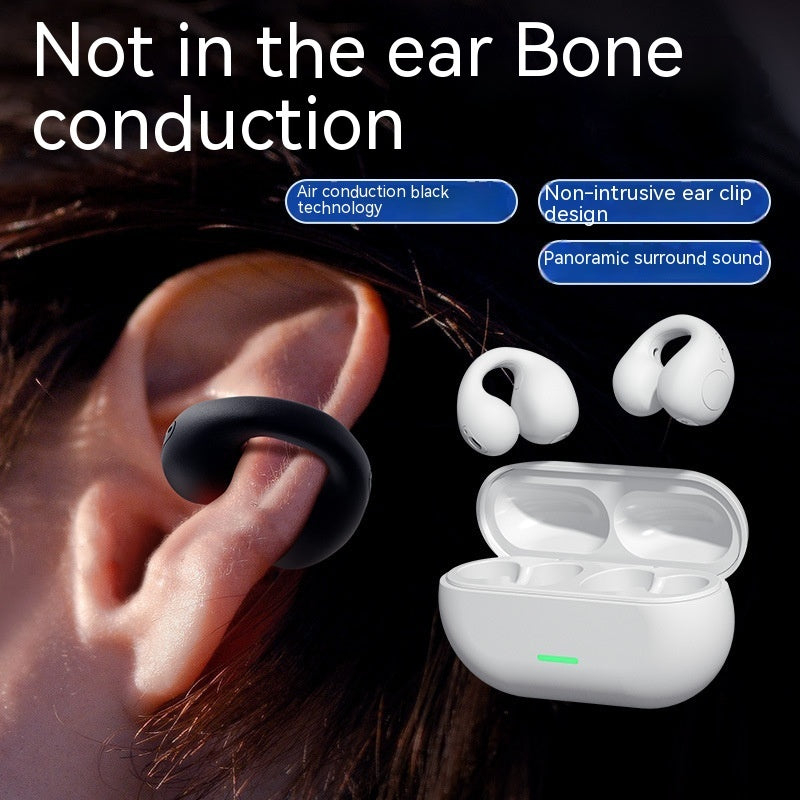 Wireless Ear Clip Bluetooth Headset