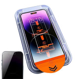 For Iphone 16/Iphone 16 Pro anti Spy Screen Protector Anti-Scratch Cell Phone Privacy Screen Privacy Phone Screen Dustproof
