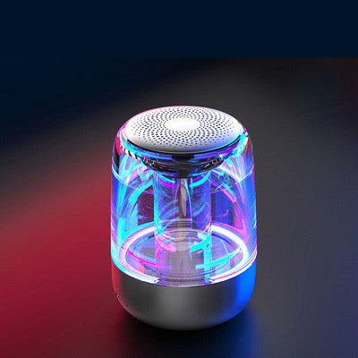 Bluetooth Column Wireless Speaker with LED Light
