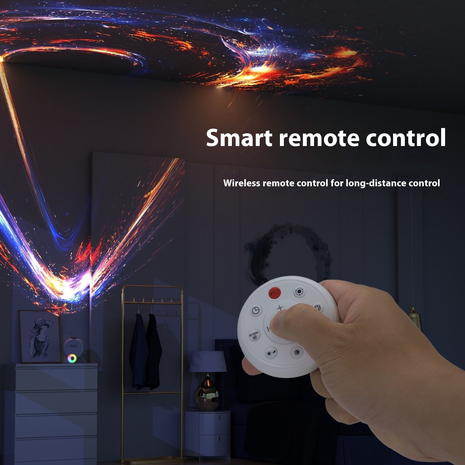 Star Light Bedroom Projector Lamp