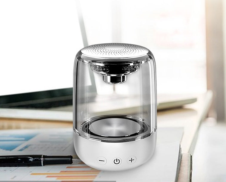 Bluetooth Column Wireless Speaker with LED Light