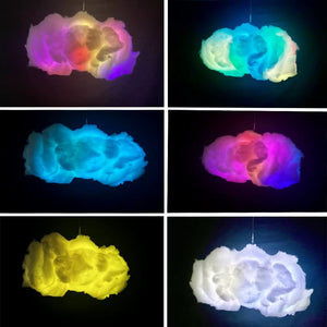 Led Cloud Night Lights for Bedroom,Creative Cloud Lighting Kit Music Sync with APP Control Lamp for Room Home Party Decoration