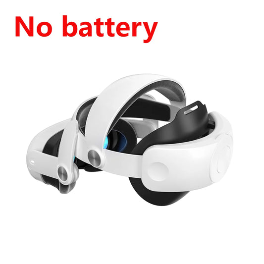 10000Mah Comfort Head Strap  VR Headsets Adjustable VR/AR Straps Facial Stress Reducing Elite Strap Replacement