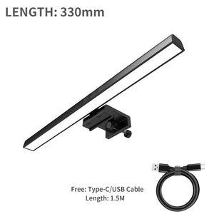 USB Stepless Dimming Screen Hanging Light Curved Screen Monitor Light RGB Background Atmosphere Desk Lamp Monitor Light Bar