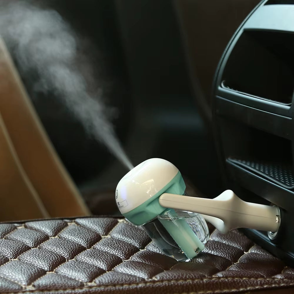 Universal Car Air Humidifier Air Purifier Aroma Diffuser Essential Oil Aromatherapy Diffuser Mist Maker Sprayer Car Accesories