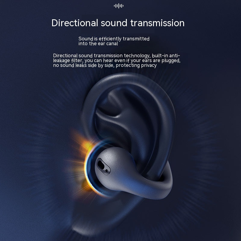 Wireless Ear Clip Bluetooth Headset