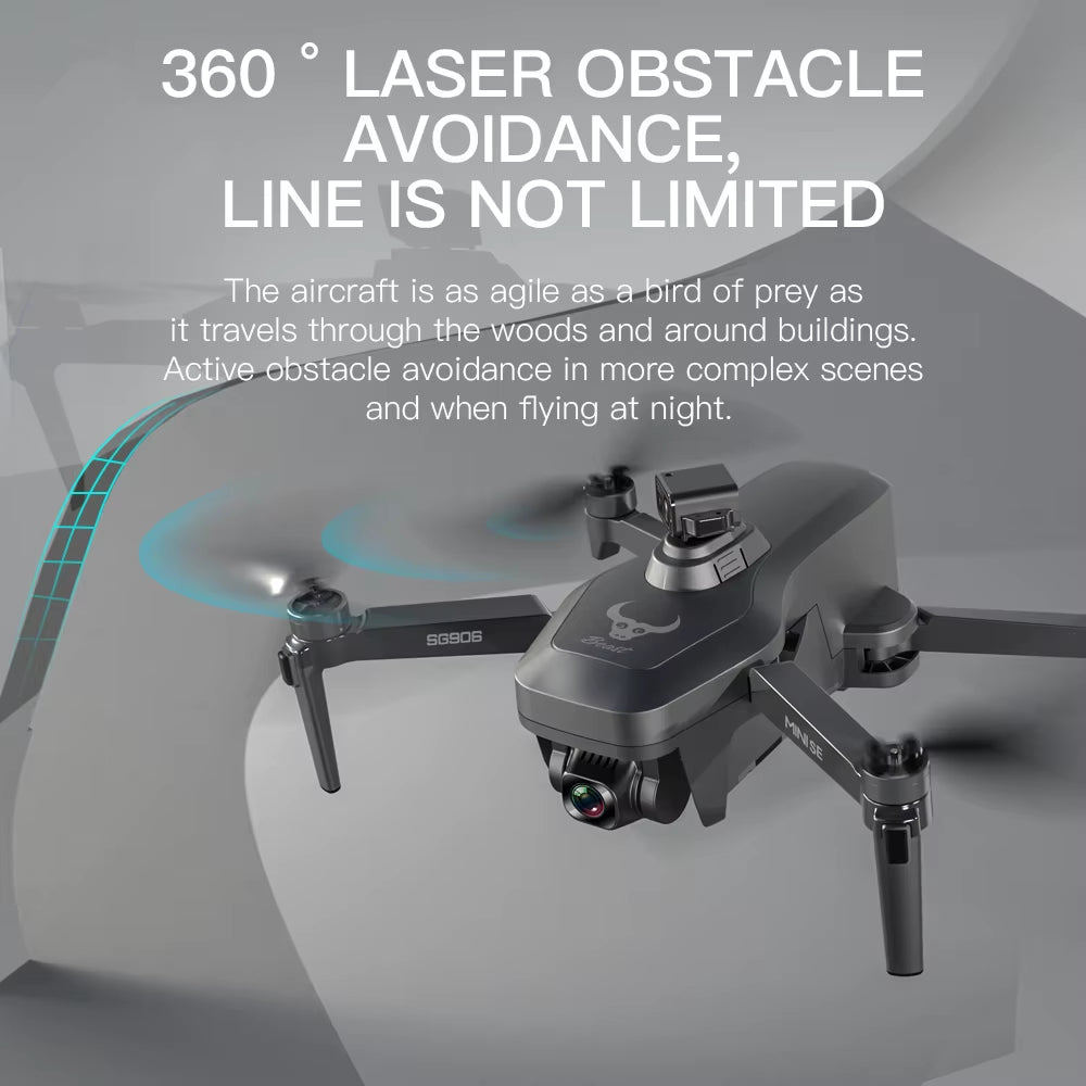 Flyxinsim SG906 Mini SE 5K Drone Mini RC with Camera Food Delivery Drone Trade Mini Drones Toys with Cameras