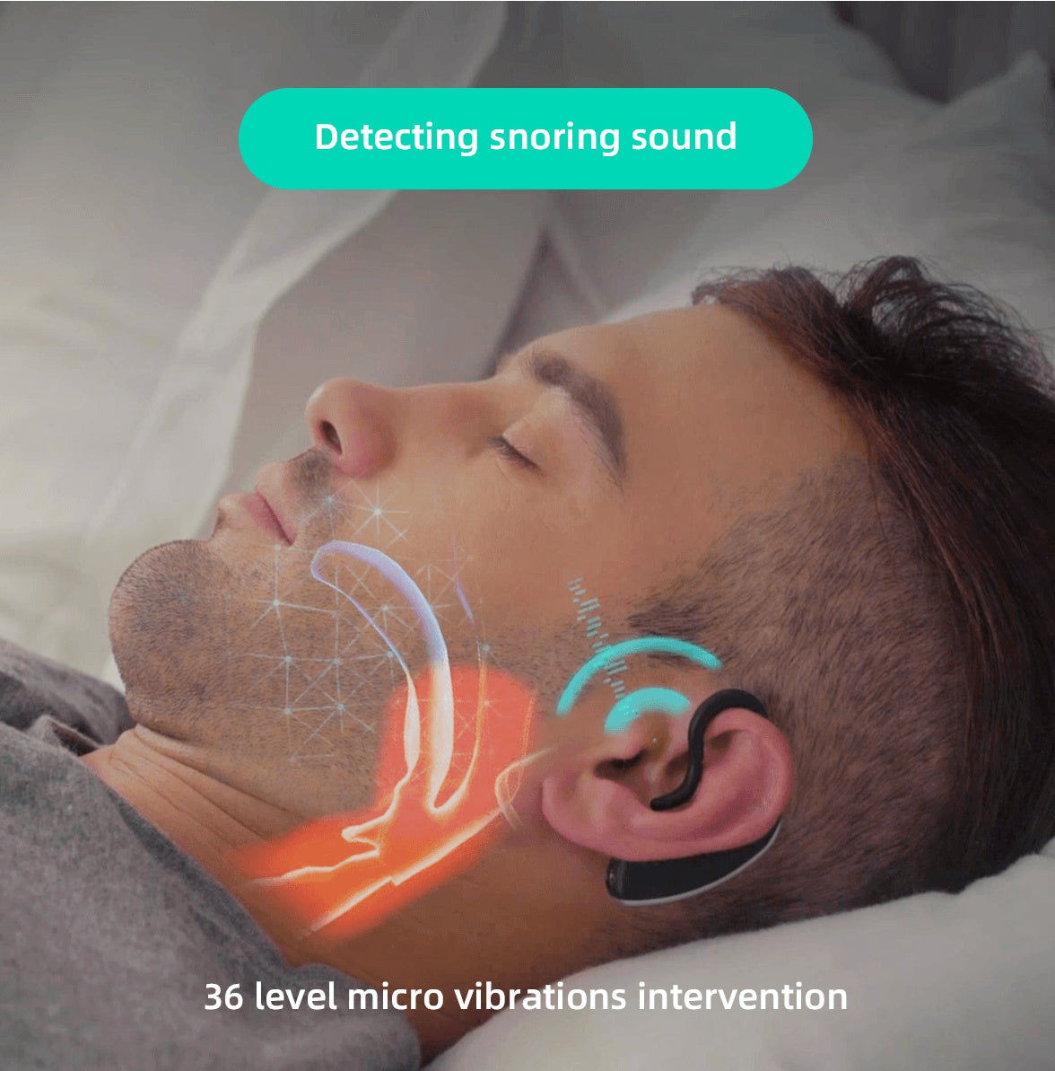 Anti-snoring Bluetooth Device