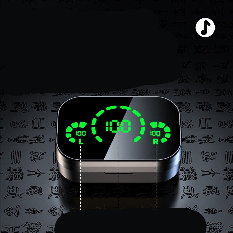  Bluetooth Earbuds with Smart Display