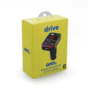 . Bluetooth FM Car Charger with LCD Screen, Type C, Wirelessly Stream Calls and Music