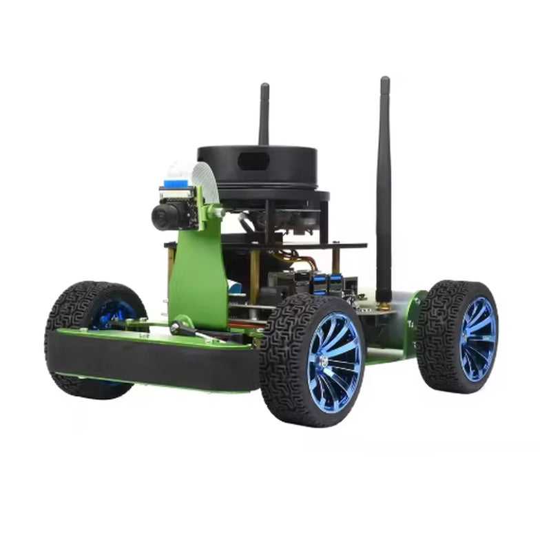 Jetracer ROS AI Kit Dual Controllers AI Robot Lidar Mapping Operated Robot Donkeycar Intelligence Toy Jetson Nano AI RC Car Race