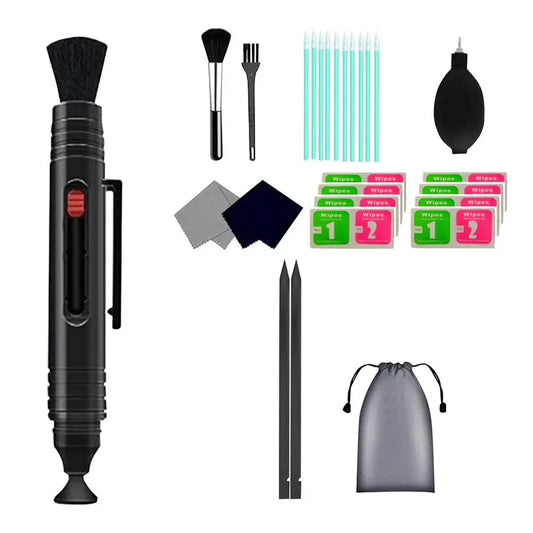 27 Pcs Portable Multifunctional VR Lens Cleaning Pen Kit for Dust Cleaner Brush Air Dust Blower for Drone AR VR Accessories